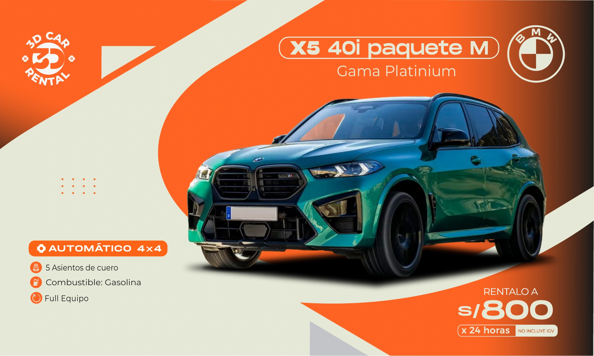 BMW X5 40i Paquete M