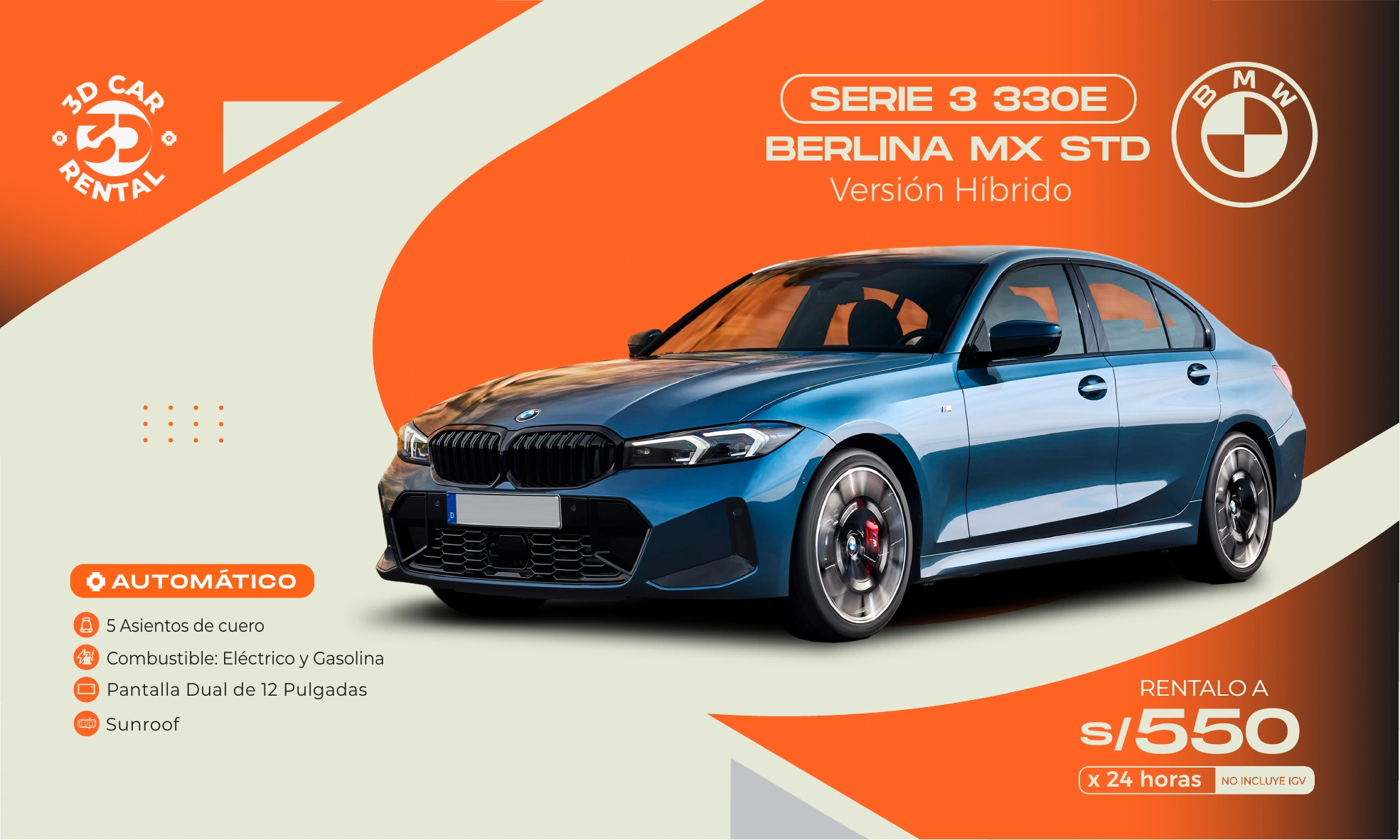 BMW Serie 3 330E Híbrido