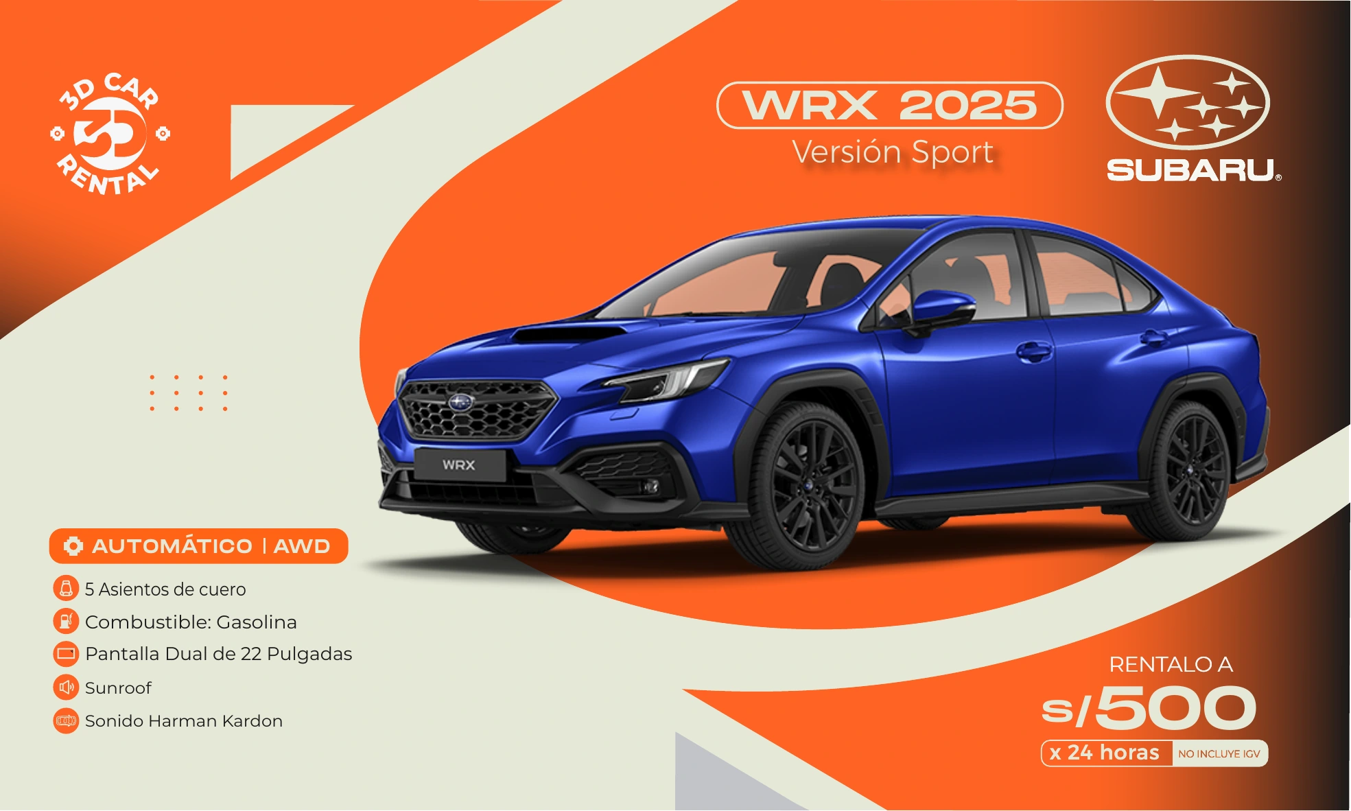 Subaru WRX 2025 - Sport