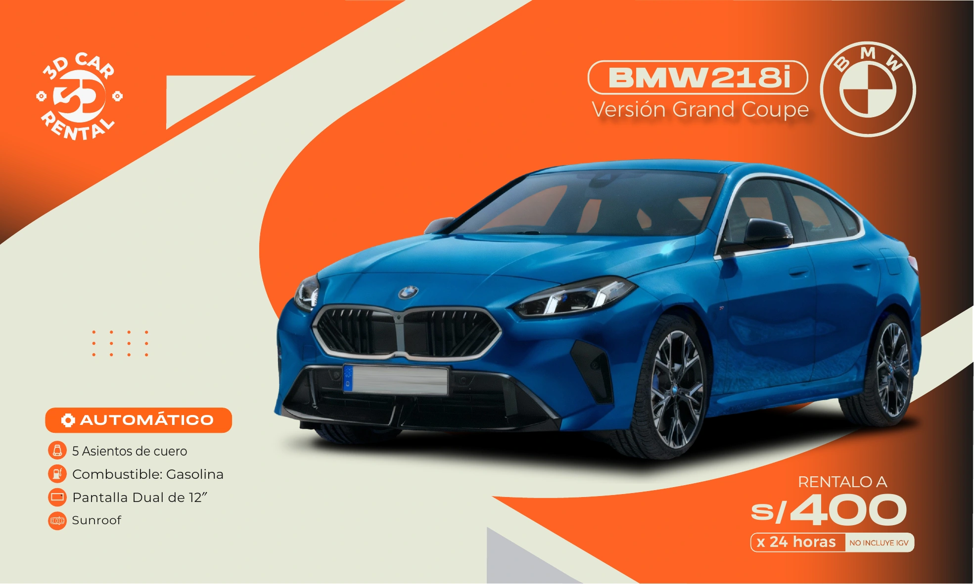 BMW 218i Grand Coupe