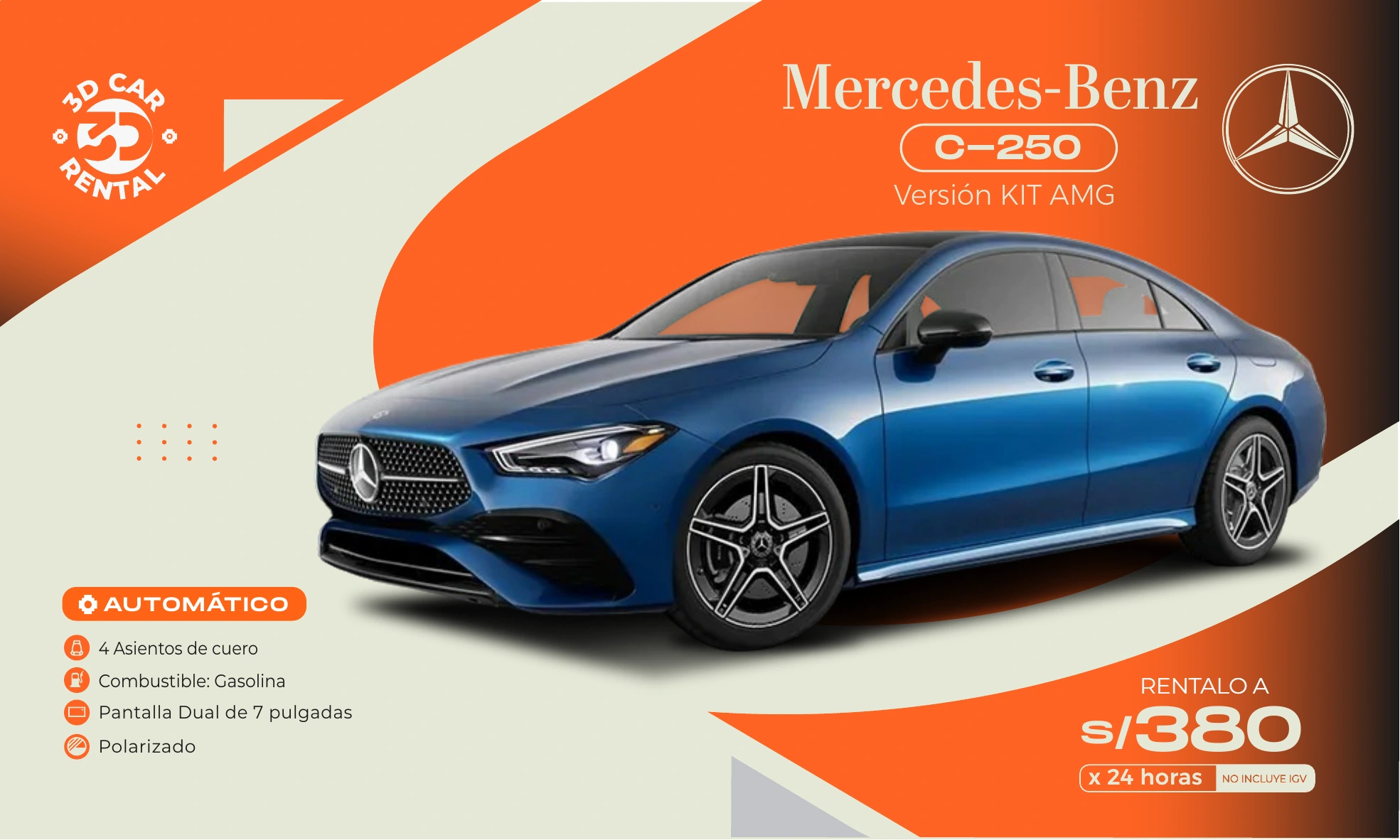 Mercedes-Benz C-250 Kit AMG