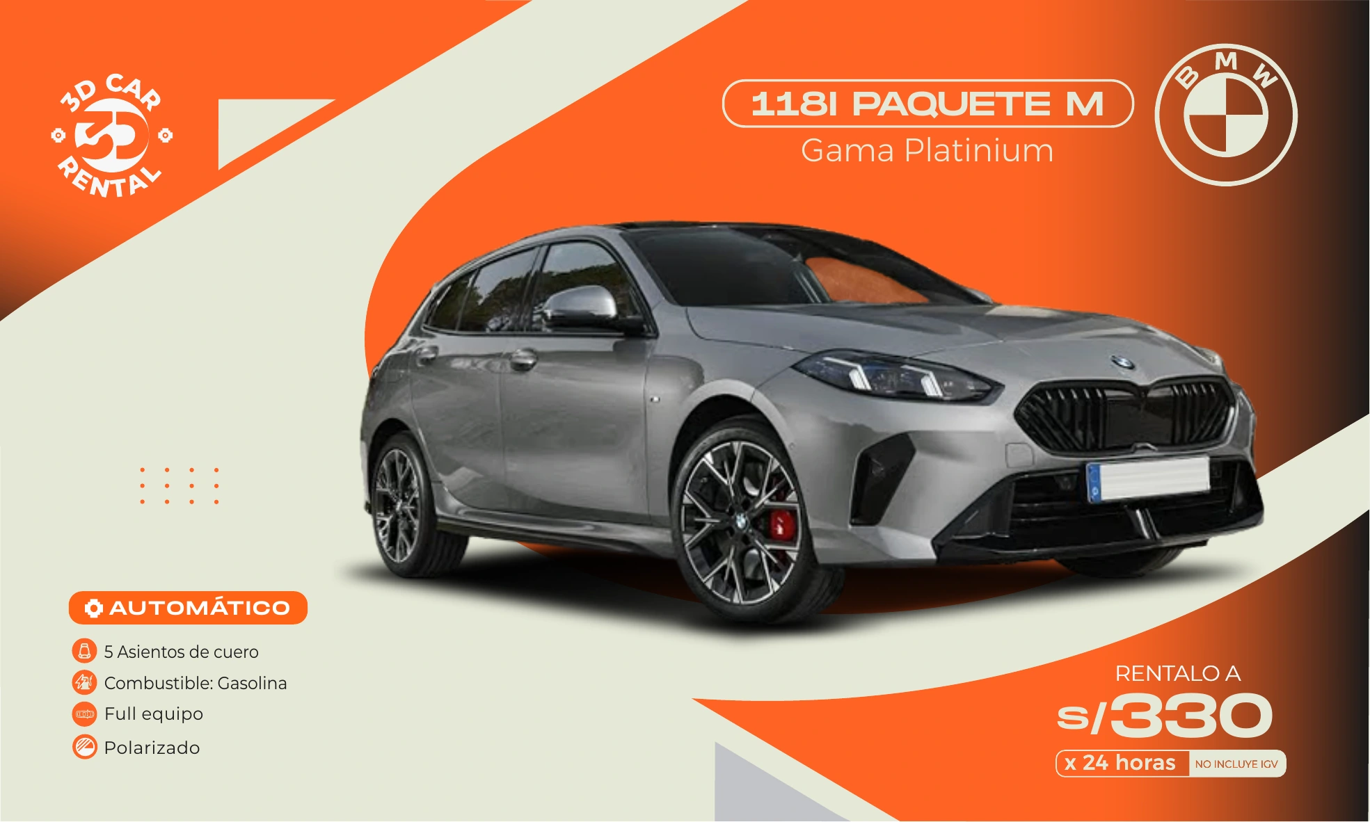 BMW 118i Paquete M